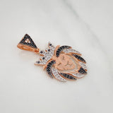 Dije León 3.1 g / 3.3 cm Tres Oros 18K