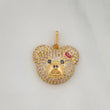 Dije Rostro Oso 2.95 g / 2 cm Oro Amarillo 18K