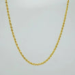 Cadena Lazo 2 g / 60 cm / 1.7 mm Oro Amarillo 18K