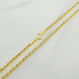 Cadena Lazo 3.05gr / 60cm / 2mm Oro Amarillo +3 18K %