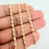 Cadena Lazo 4gr / 60cm / 2.5mm Oro Amarillo +3 18K %