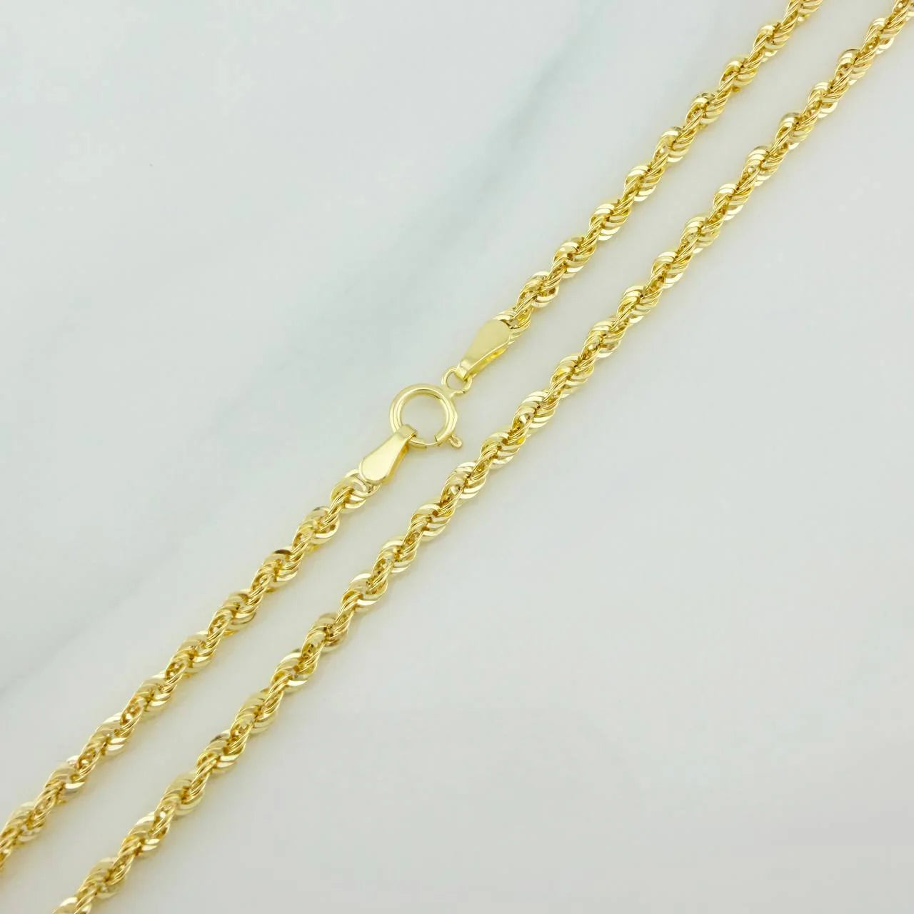 Cadena Lazo 3.15gr / 45cm / 2.6mm Oro Amarillo +3 18K $