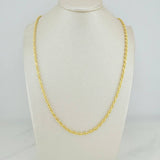 Cadena Lazo 4gr / 60cm / 2.5mm Oro Amarillo +3 18K %