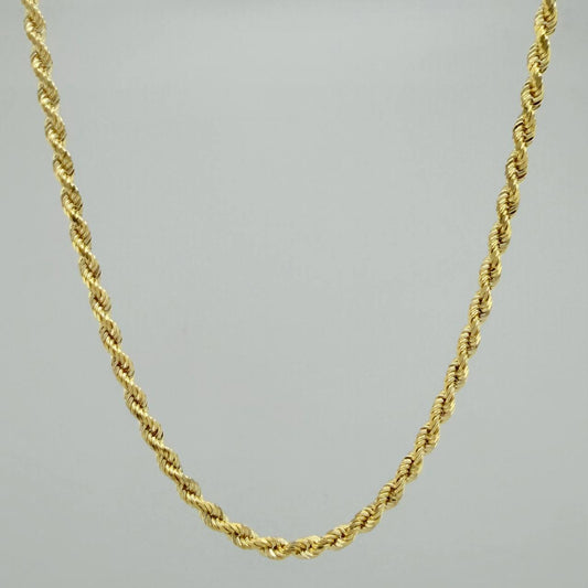 Cadena Lazo 5.7gr / 50.2cm / 2.4mm Oro Amarillo +3 18K %