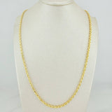 Cadena Lazo 5.7gr / 50.2cm / 2.4mm Oro Amarillo +3 18K %