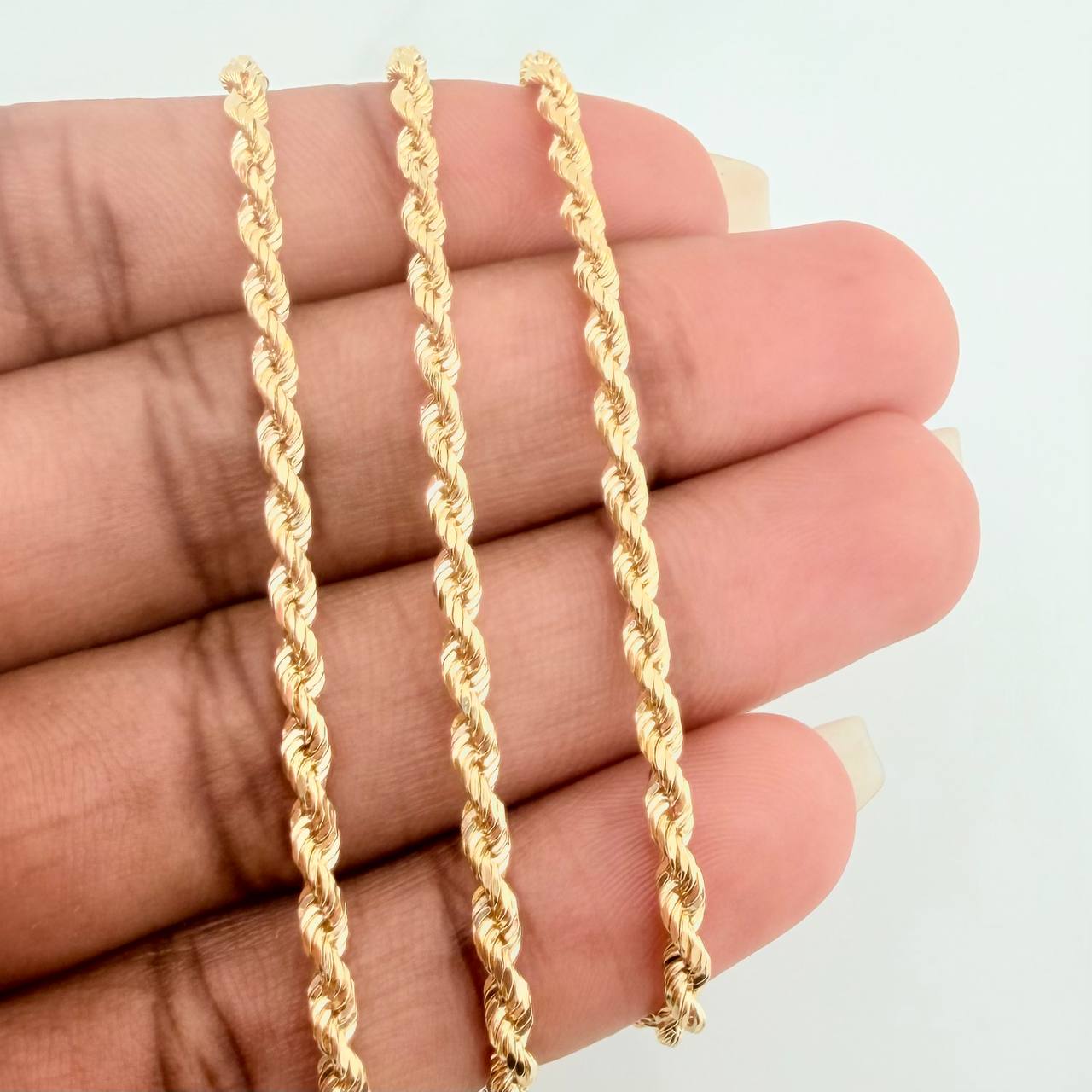Cadena Lazo 6.85gr / 59.5cm / 2.35mm Oro Amarillo +3 18K %