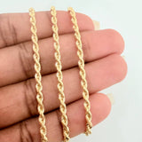 Cadena Lazo 6.8gr / 60cm / 3.6mm Oro Amarillo +3 18K $