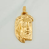 Dije Rostro Cristo 5.85gr / 4.5cm / Oro Amarillo 18K $