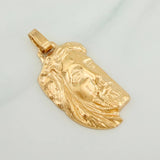 Dije Rostro Cristo 5.85gr / 4.5cm / Oro Amarillo 18K $