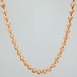 Cadena Militar Media Luna 25.6gr / 60.7cm / 5mm Oro Rosa Nac.Esp. 18K $