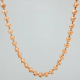 Cadena Militar Media Luna 25.6gr / 60.7cm / 5mm Oro Rosa Nac.Esp. 18K $