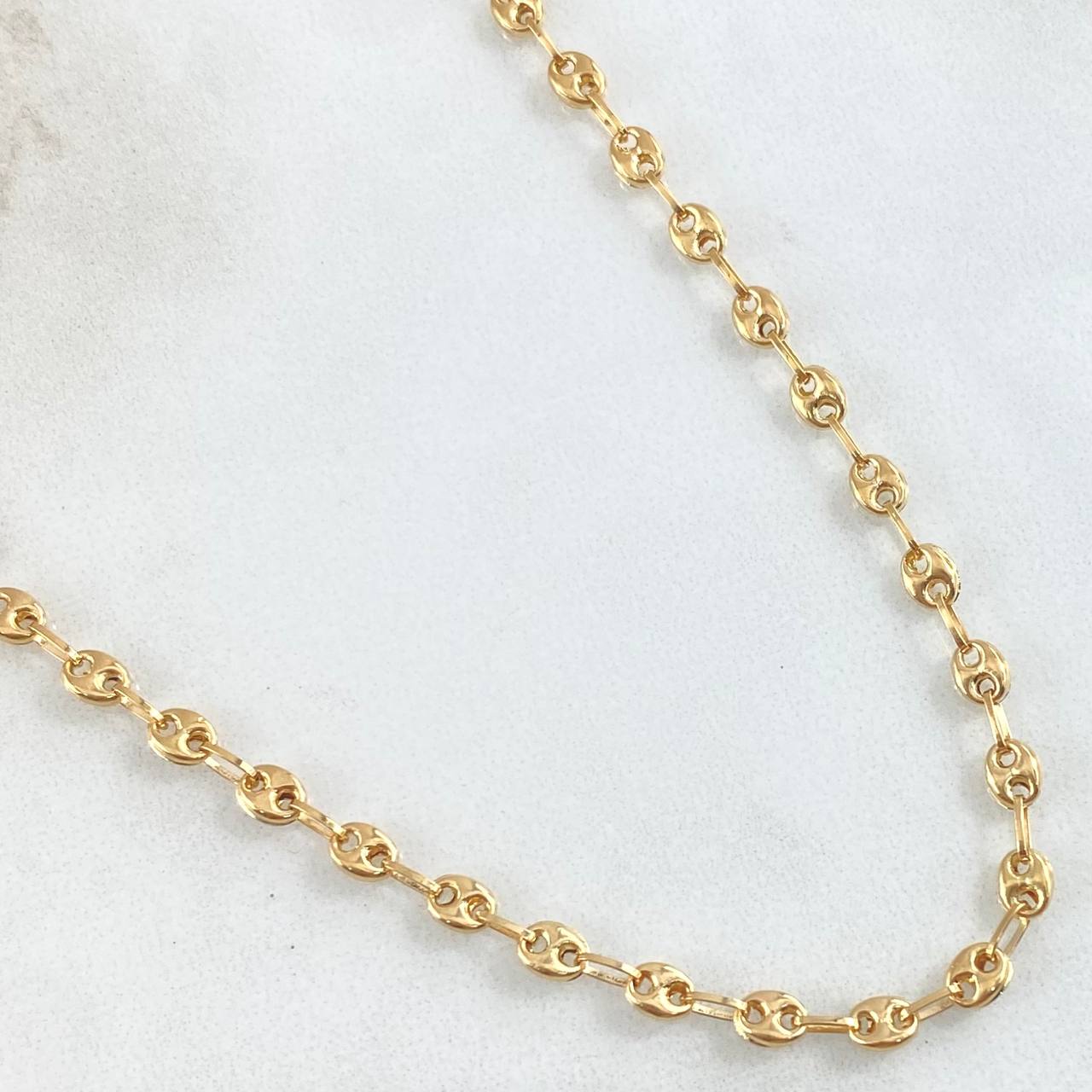 Cadena GC 8.3gr / 50cm / 3.2mm Lisa Oro Amarillo 18K