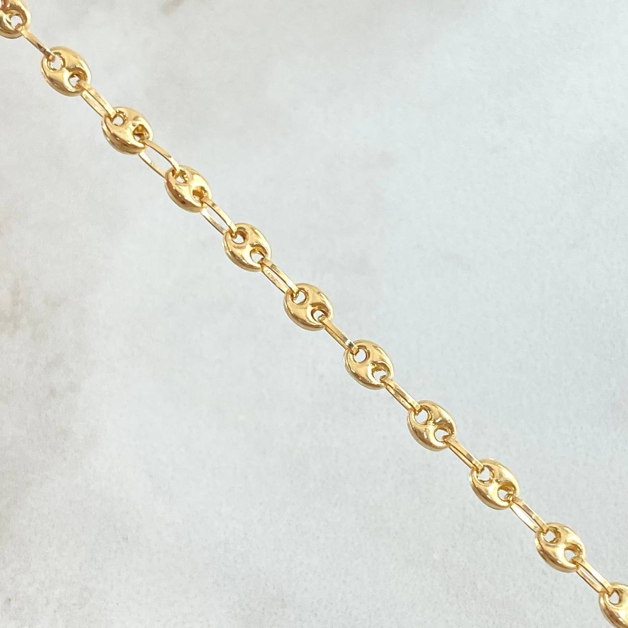Cadena GC 8.3gr / 50cm / 3.2mm Lisa Oro Amarillo 18K
