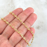 Cadena GC 8.3gr / 50cm / 3.2mm Lisa Oro Amarillo 18K
