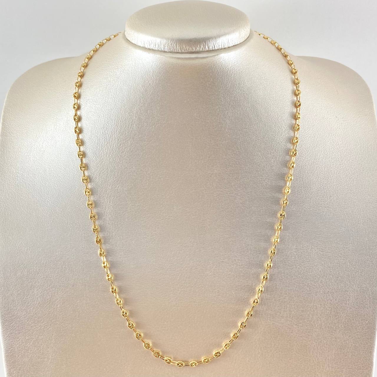 Cadena GC 8.3gr / 50cm / 3.2mm Lisa Oro Amarillo 18K