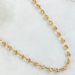 Cadena GC 7.75gr / 50cm / 3.2mm Diamantada Oro Amarillo 18K