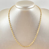Cadena GC 8.15gr / 50cm / 3.2mm Diamantada Oro Amarillo 18K