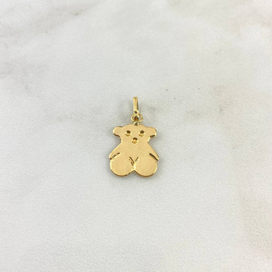Dije Oso Ts 1.1gr / 2.6cm / Oro Amarillo