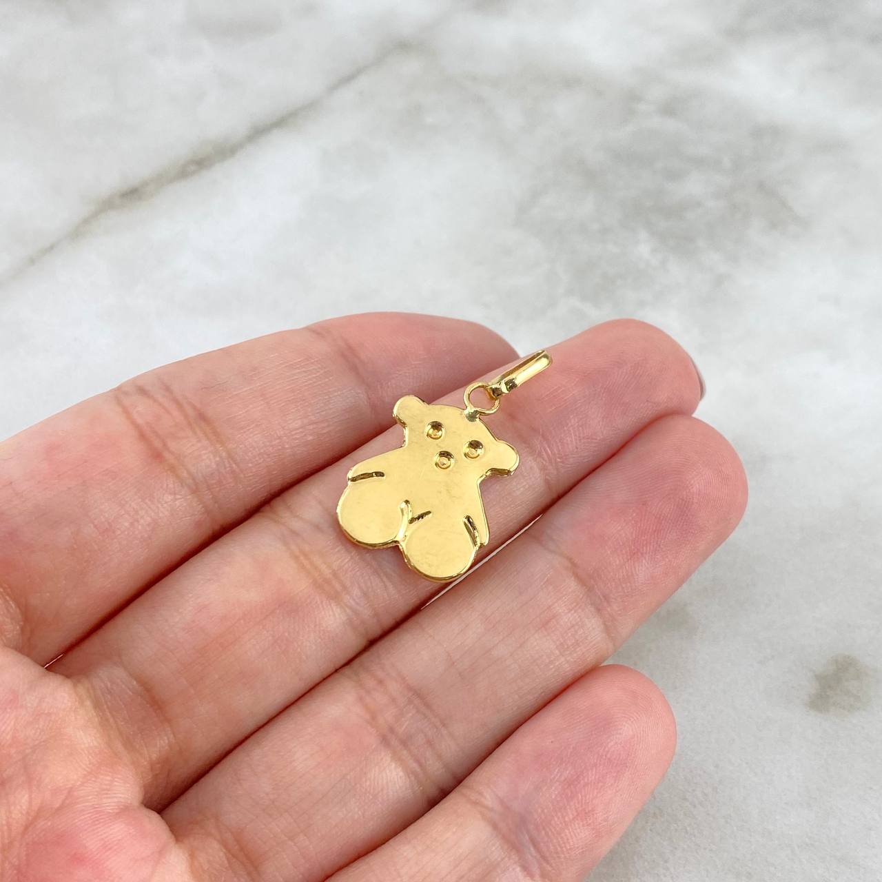 Dije Oso Ts 1.1gr / 2.6cm / Oro Amarillo