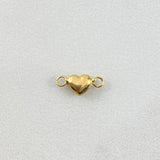 Herraje Corazón 0.2gr / 1.3cm / 6mm Troquelado Oro Amarillo 18K ©