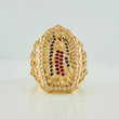Anillo Virgen de Guadalupe 8.65gr / T11 / Oro Amarillo 18K %