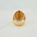 Anillo Virgen de Guadalupe 8.65gr / T11 / Oro Amarillo 18K %