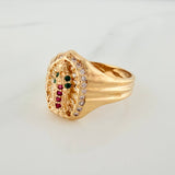 Anillo Virgen de Guadalupe 3.95gr / T6 1/2 / Oro Amarillo 18K %