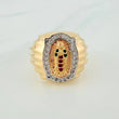 Anillo Virgen de Guadalupe 6.2gr / T8 / Tres Oros 18K %