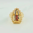 Anillo Virgen de Guadalupe 6.6gr / T7 1/2 / Oro Amarillo 18K %