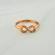 Anillo Infinito 1.7gr / T5 3/4 / Oro Rosa 18K %