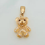 Dije Oso 3.4gr / 2.5cm / Oro Amarillo 18K %