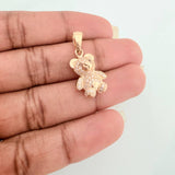 Dije Oso 3.4gr / 2.5cm / Oro Amarillo 18K %