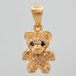 Dije Oso 3.5gr / 2.5cm / Oro Amarillo 18K %