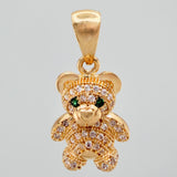 Dije Oso 3.5gr / 2.5cm / Oro Amarillo 18K %