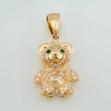 Dije Oso 3.5gr / 2.5cm / Oro Amarillo 18K %