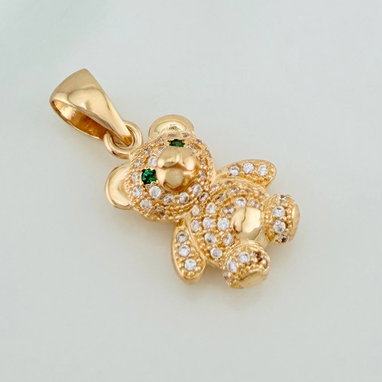 Dije Oso 3.5gr / 2.5cm / Oro Amarillo 18K %