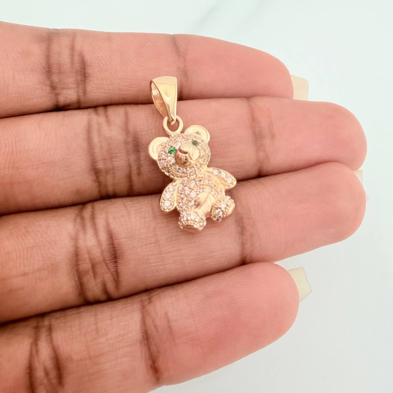 Dije Oso 3.5gr / 2.5cm / Oro Amarillo 18K %