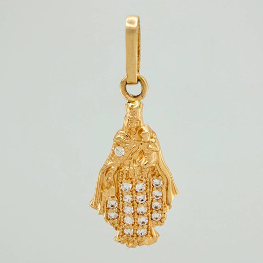 Dije Virgen del Carmen 1.05gr / 2.2cm / Oro Amarillo 18K %