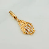 Dije Virgen del Carmen 1.05gr / 2.2cm / Oro Amarillo 18K %
