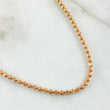 Cadena Militar Media Luna 20gr / 65cm / Oro Rosa Nac.Esp. 18K ©
