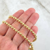 Cadena Militar Media Luna 30.6gr / 65cm / Oro Amarillo Nac.Esp. 18K