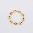 Anillo Gc 0.95gr / T10 3/4 - T11 1/4 / 4.1mm Tres Oros 18K ©