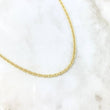 Cadena Lumachina 9.15gr / 60cm / 3.4mm Oro Amarillo +3