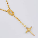 Rosario Virgen Guadalupe 22.6g / 60cm / 4mm Oro Amarillo 18K