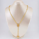 Rosario Virgen de Guadalupe 20g / 60cm / 4mm Oro Amarillo 18K