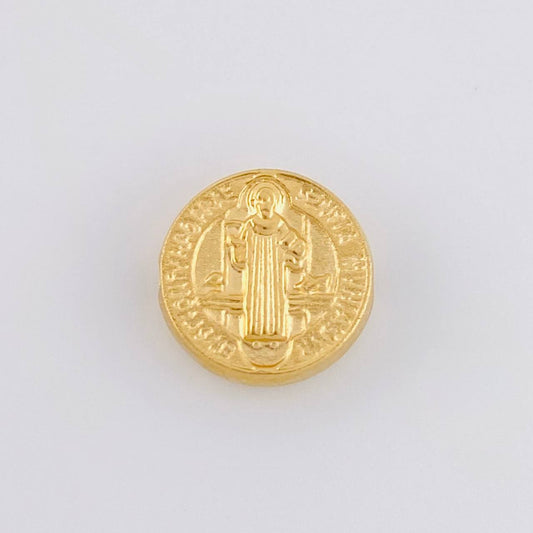 Herraje San Benito Mate 0.6g / 1cm Oro Amarillo 18K