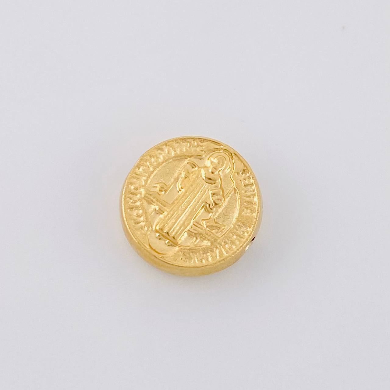 Herraje San Benito Mate 0.5g / 1cm Oro Amarillo 18K