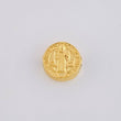 Herraje San Benito Mate 0.4g / 0.8cm Oro Amarillo 18K