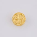 Herraje San Benito Mate 0.4g / 0.8cm Oro Amarillo 18K