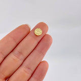 Herraje San Benito Mate 0.4g / 0.8cm Oro Amarillo 18K